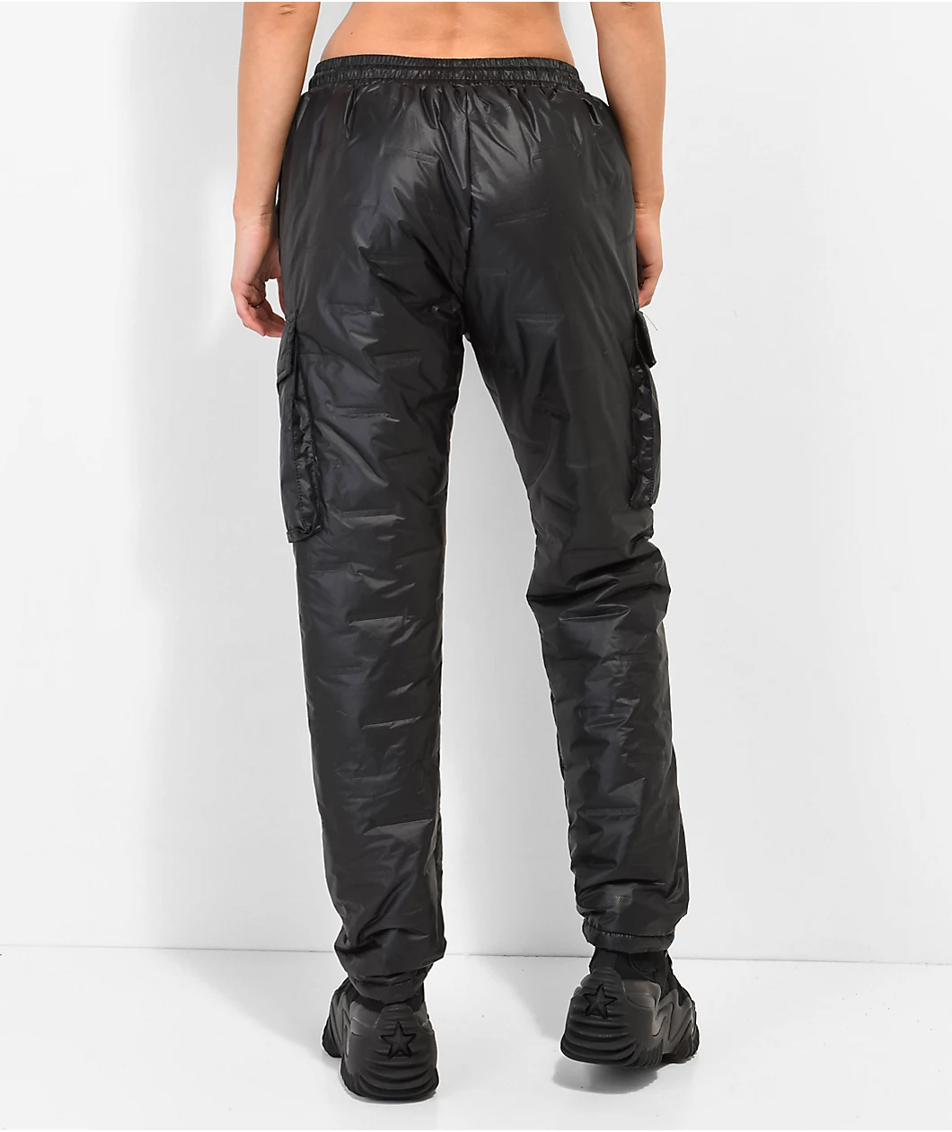 American Stitch Black Puffer Pants 2 American Stitch Black Puffer Pants - Image 2