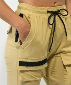 American Stitch Khaki Nylon Cargo Pants -Swimwear Store American Stitch Khaki Nylon Cargo Pants 357111 alt3 US