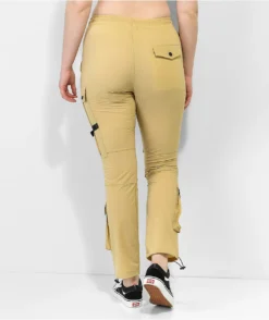 American Stitch Khaki Nylon Cargo Pants -Swimwear Store American Stitch Khaki Nylon Cargo Pants 357111 alt6 US