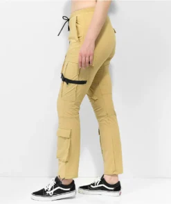 American Stitch Khaki Nylon Cargo Pants -Swimwear Store American Stitch Khaki Nylon Cargo Pants 357111 alt7 US