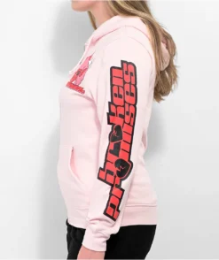 Broken Promises Emo Girl Pink Zip Hoodie 9 Broken Promises Emo Girl Pink Zip Hoodie -Swimwear Store Broken Promises Emo Girl Pink Zip Hoodie 363916 alt3 US