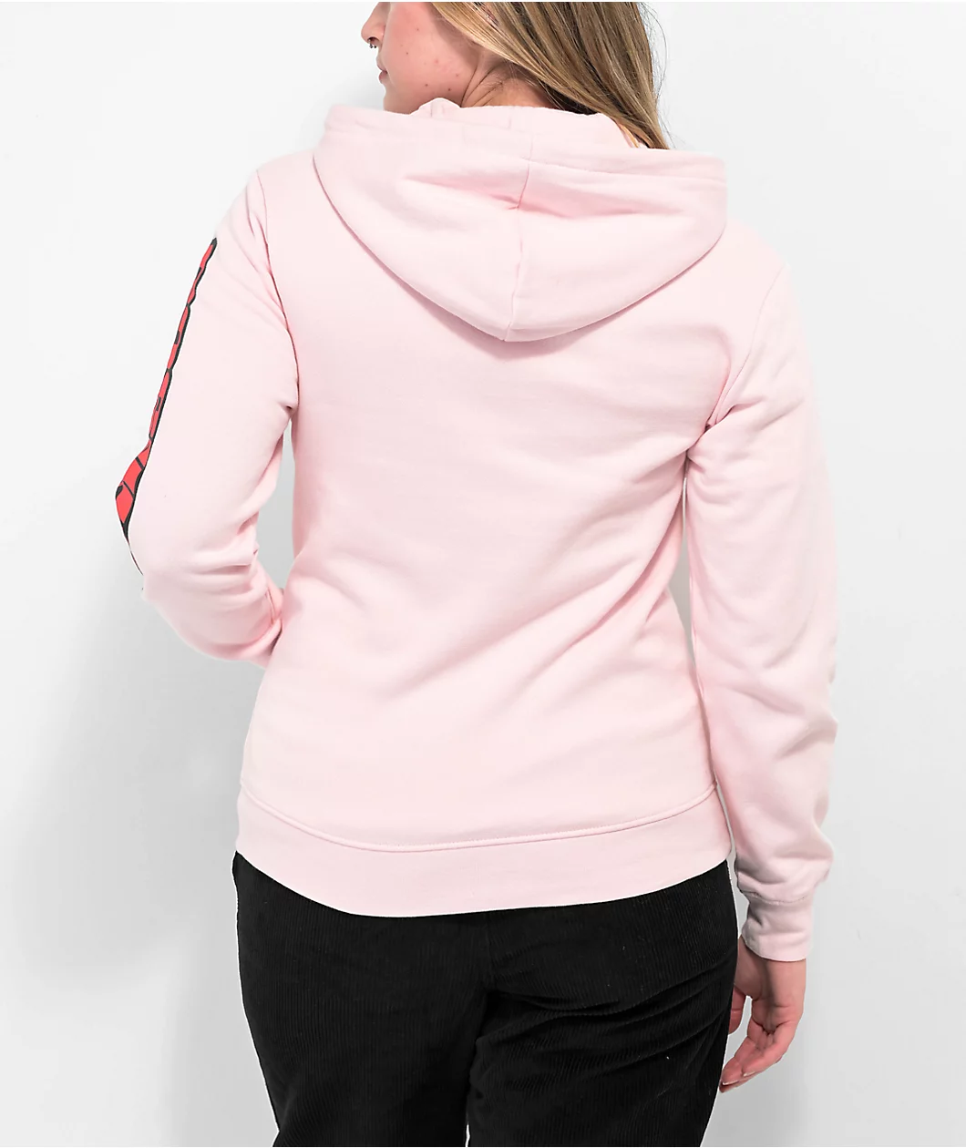 Broken Promises Emo Girl Pink Zip Hoodie 2 Broken Promises Emo Girl Pink Zip Hoodie - Image 2