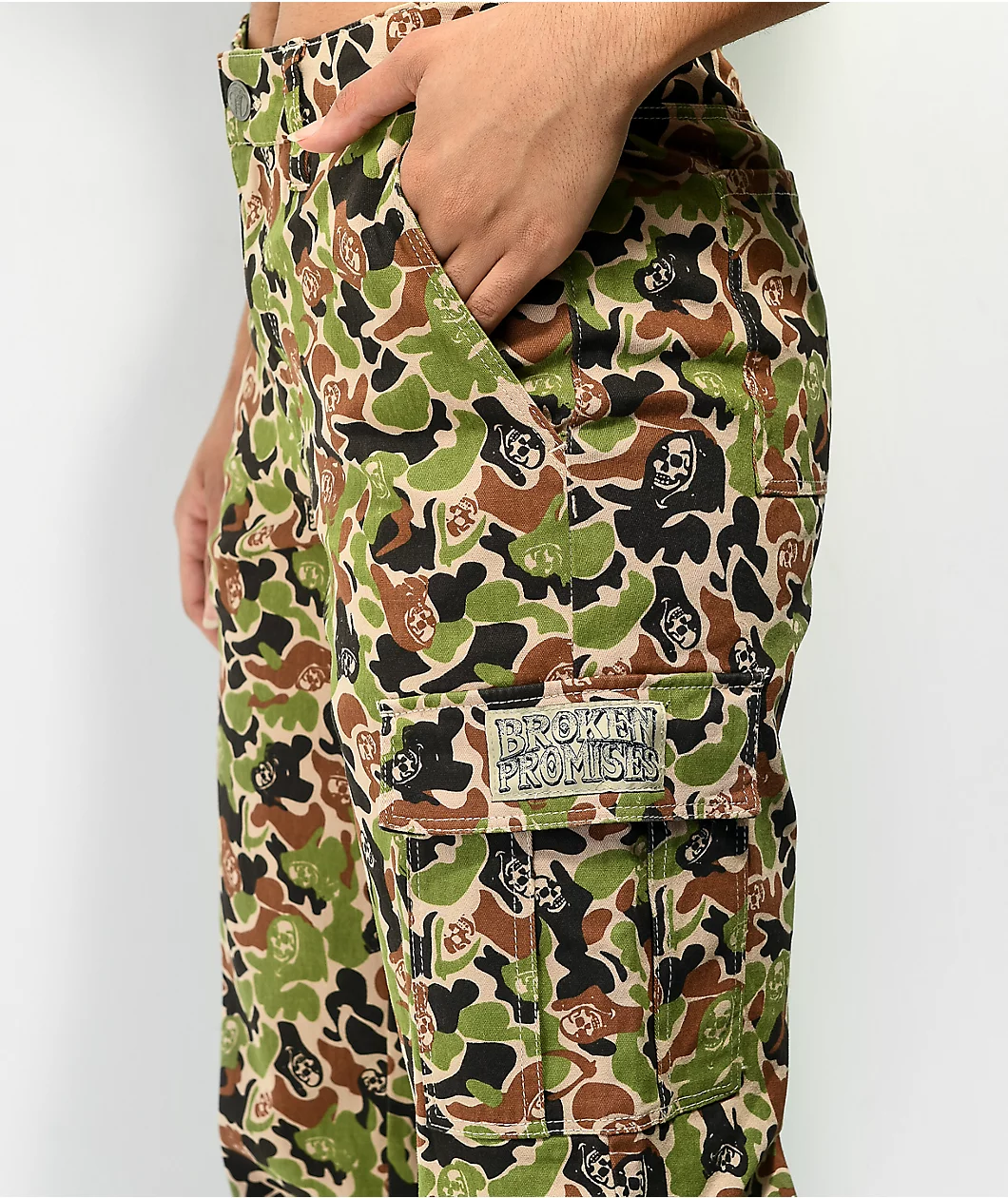 Broken Promises Reaper Camo Cargo Pants 5 Broken Promises Reaper Camo Cargo Pants - Image 5