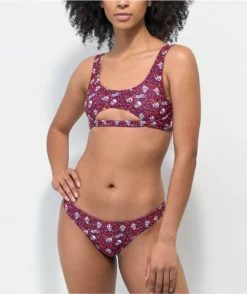 Broken Promises Trouble In Paradise Cutout Bikini Top -Swimwear Store Broken Promises Trouble In Paradise Cutout Bikini Top 353148 alt4 US