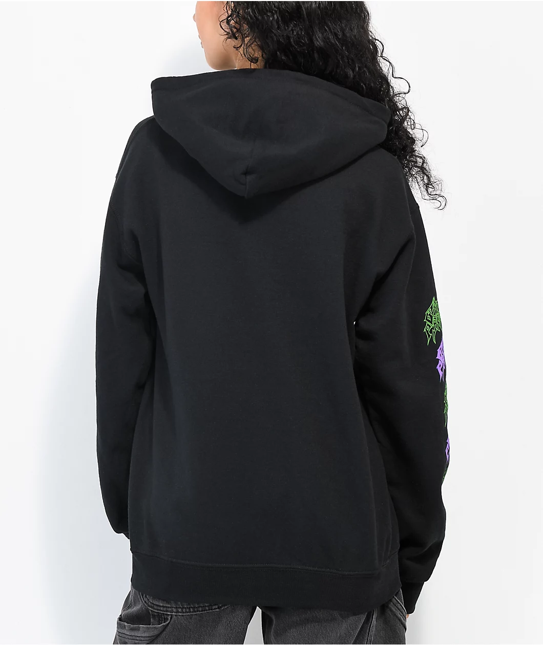 Broken Promises X Death Note Ryuk Line Black Hoodie 2 Broken Promises X Death Note Ryuk Line Black Hoodie - Image 2