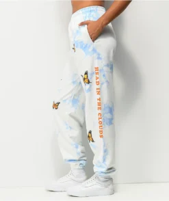 By Samii Ryan Head In The Clouds Tie Dye Sweatpants -Swimwear Store By Samii Ryan Head In The Clouds Tie Dye Sweatpants 345333 alt1 US