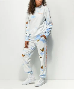 By Samii Ryan Head In The Clouds Tie Dye Sweatpants -Swimwear Store By Samii Ryan Head In The Clouds Tie Dye Sweatpants 345333 alt3 US