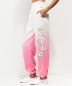 By Samii Ryan X Smiley Kind People Pink & White Dip Dye Sweatpants 6 By Samii Ryan X Smiley Kind People Pink & White Dip Dye Sweatpants -Swimwear Store By Samii Ryan x Smiley Kind People Pink White Dip Dye Sweatpants 345750 alt1 US