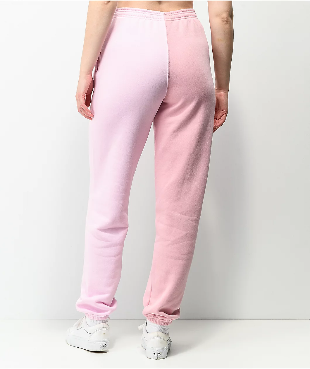 By Samii Ryan X Smiley Positive Pink Colorblock Sweatpants 2 By Samii Ryan X Smiley Positive Pink Colorblock Sweatpants - Image 2