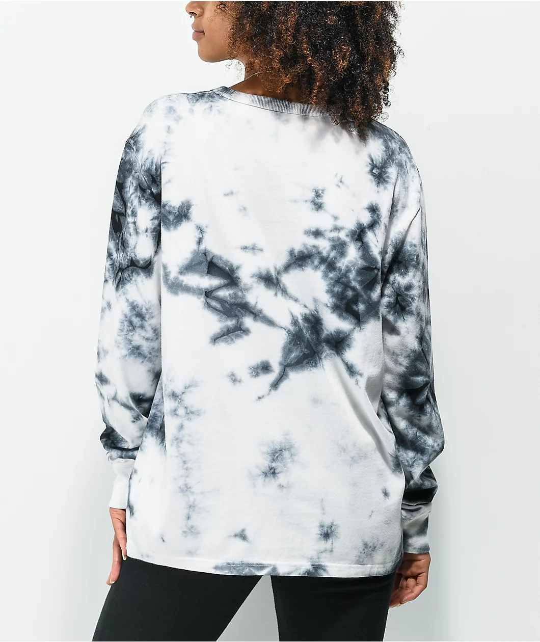Champion Galaxy White & Navy Dye Crewneck Sweatshirt 3 Champion Galaxy White & Navy Dye Crewneck Sweatshirt - Image 3