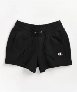 Champion Reverse Weave Black Sweat Shorts