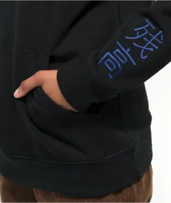 DGK Breaker Black Hoodie -Swimwear Store DGK Breaker Black Hoodie 353940 alt2 US