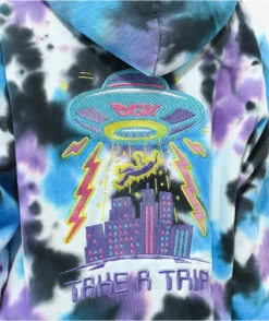 DGK Invade Blue & Purple Tie Dye Hoodie -Swimwear Store DGK Invade Blue Purple Tie Dye Hoodie 354087 alt2 US