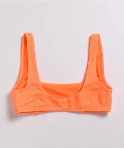 Swimwear Store -Swimwear Store Damsel Croc Orange Bikini Top 333199 back US