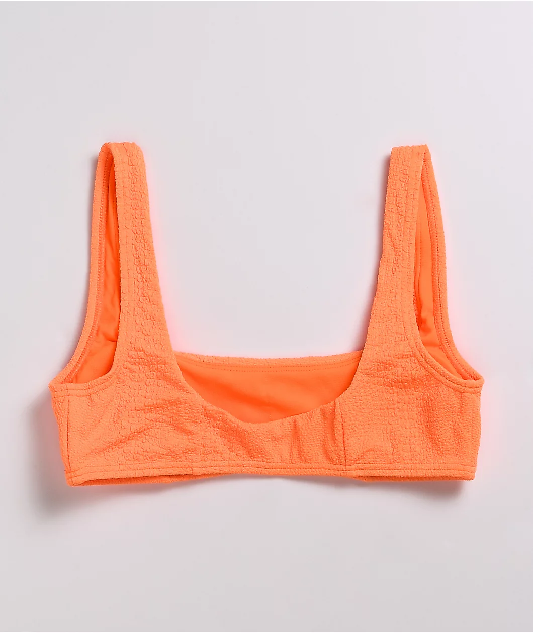 Damsel Croc Orange Bikini Top 2 Damsel Croc Orange Bikini Top - Image 2