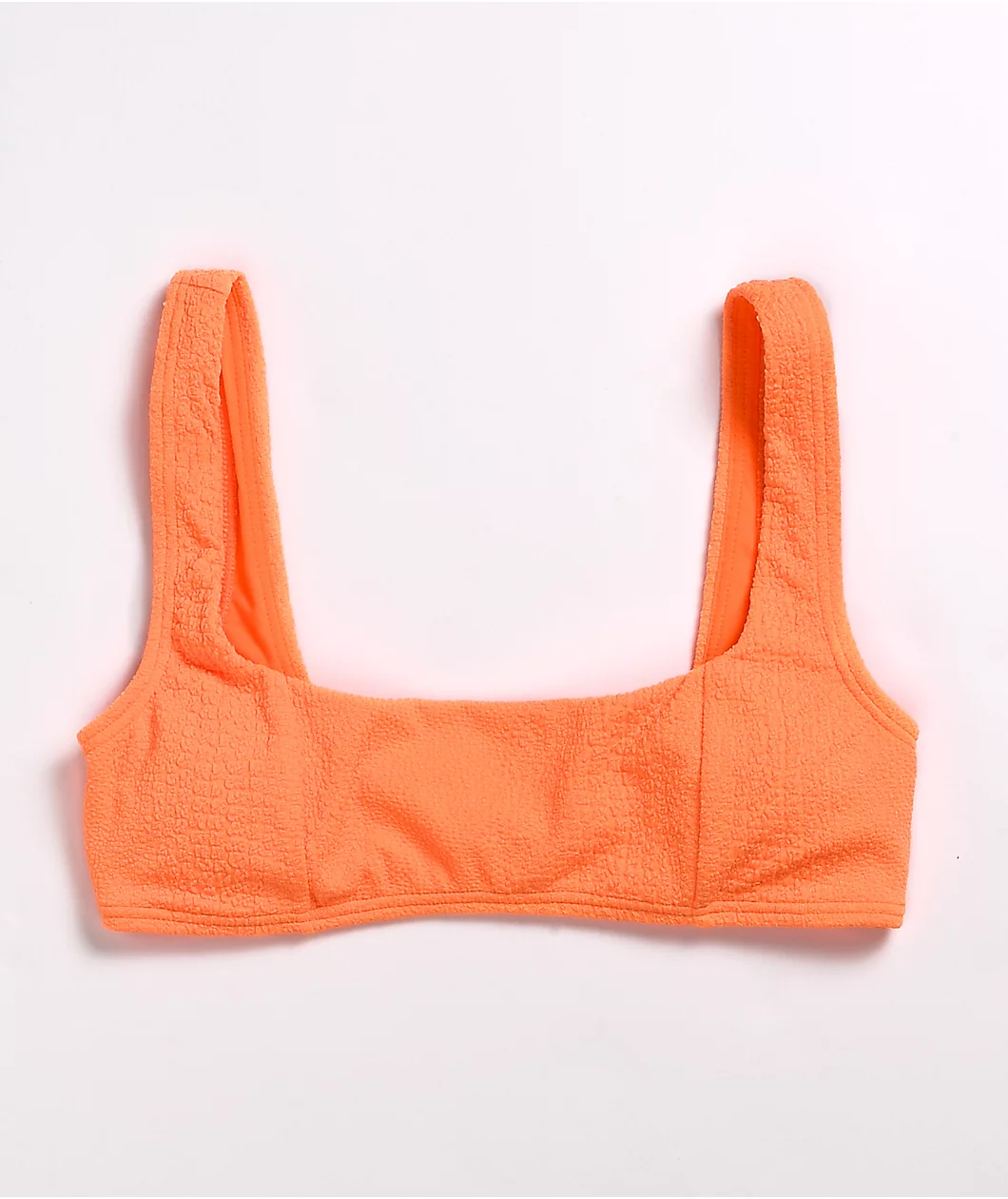 Damsel Croc Orange Bikini Top 1 Damsel Croc Orange Bikini Top