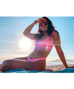 Damsel Lyssa Pink Sport Bikini Top -Swimwear Store Damsel Lyssa Pink Sport Bikini Top 324098 alt1 US