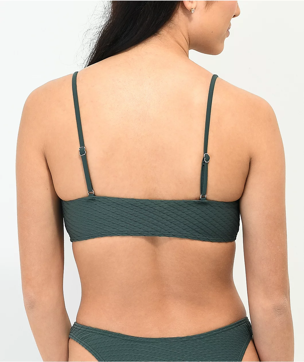 Damsel Sacramento Ropes Turquoise Bralette Bikini Top 2 Damsel Sacramento Ropes Turquoise Bralette Bikini Top - Image 2