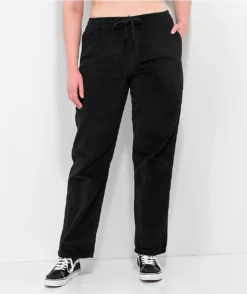 Empyre Jessie E-Waist Black Corduroy Skate Pants -Swimwear Store Empyre Jessie E Waist Black Corduroy Skate Pants 363225 alt4 US