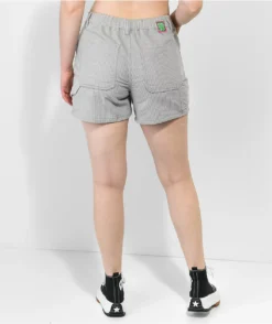 Empyre Laurel Carp Grey Corduroy Skate Shorts -Swimwear Store Empyre Laurel Carp Grey Corduroy Skate Shorts 355956 alt6 US