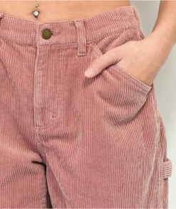 Empyre Laurel Rose Corduroy Carpenter Skate Shorts 6 Empyre Laurel Rose Corduroy Carpenter Skate Shorts -Swimwear Store Empyre Laurel Rose Corduroy Carpenter Skate Shorts 355299 alt1 US