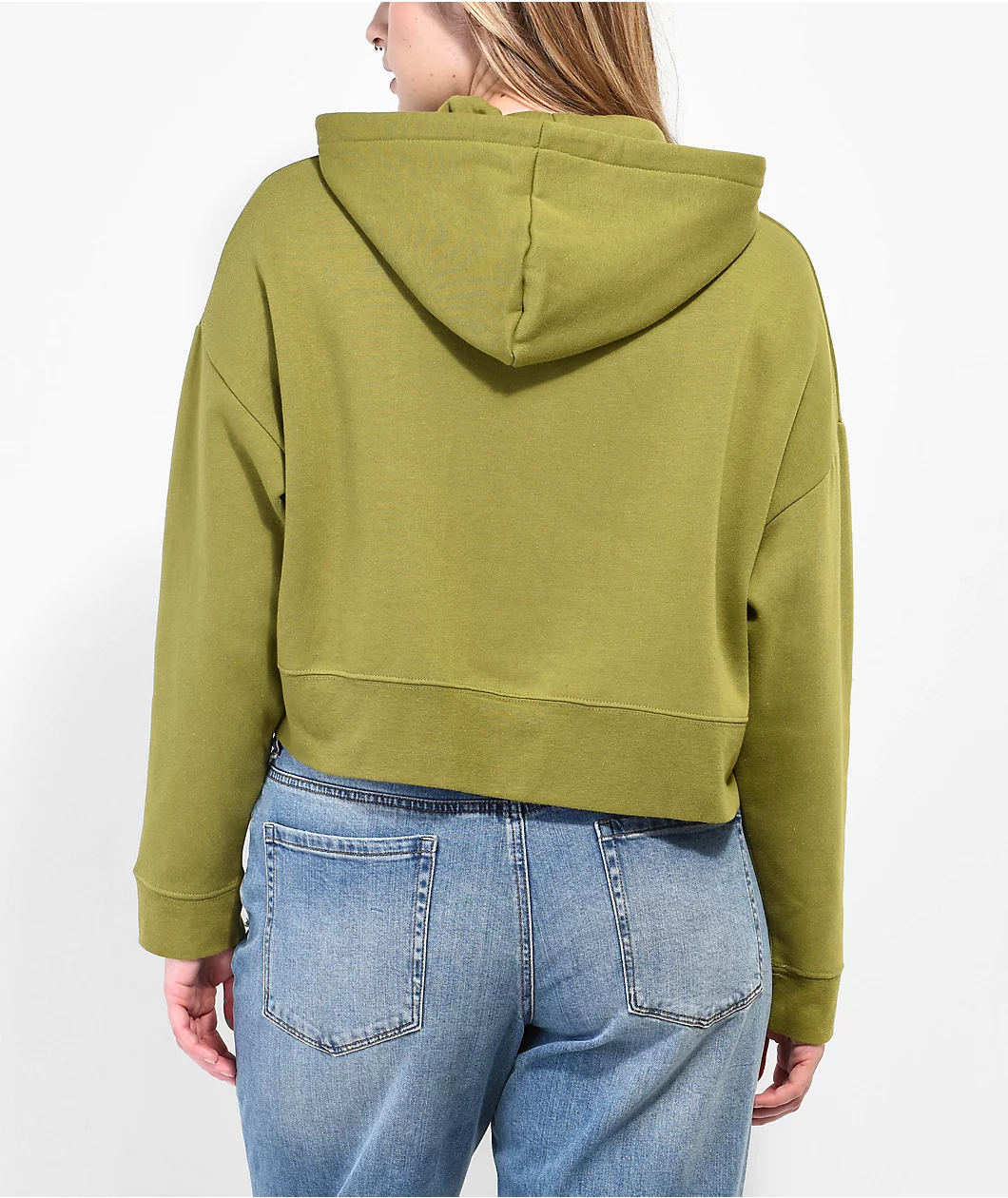 Empyre Smile Green Zip Hoodie 2 Empyre Smile Green Zip Hoodie - Image 2