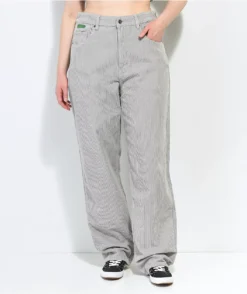 Empyre Tori Light Grey Corduroy Skate Pants -Swimwear Store Empyre Tori Light Grey Corduroy Skate Pants 356558 alt1 US