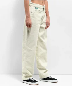 Empyre Tori Off-White Corduroy Skate Pants -Swimwear Store Empyre Tori Off White Corduroy Skate Pants 355282 alt1 US