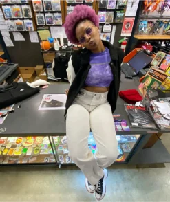 Empyre Tori Off-White Corduroy Skate Pants -Swimwear Store Empyre Tori Off White Corduroy Skate Pants 355282 alt3 US