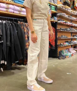 Empyre Tori Off-White Corduroy Skate Pants -Swimwear Store Empyre Tori Off White Corduroy Skate Pants 355282 alt5 US
