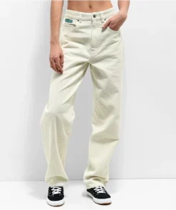 Empyre Tori Off-White Corduroy Skate Pants