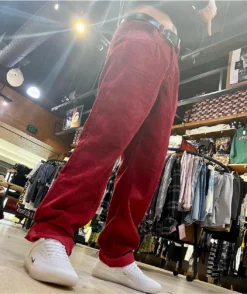 Empyre Tori Pleated Wine Corduroy Skate Pants -Swimwear Store Empyre Tori Pleated Wine Corduroy Skate Pants 363552 alt8 US