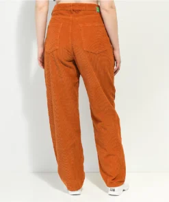 Empyre Tori Rust Corduroy Skate Pants -Swimwear Store Empyre Tori Rust Corduroy Skate Pants 356562 alt7 US