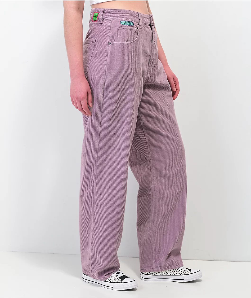 Empyre Tori Seafog Corduroy Skate Pants 9 Empyre Tori Seafog Corduroy Skate Pants - Image 9