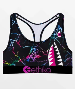 Ethika Bomber Rainbow Sports Bra