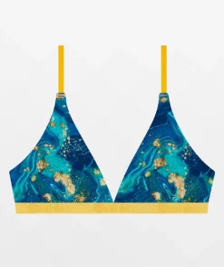 Ethika Gold Dust Triangle Bralette
