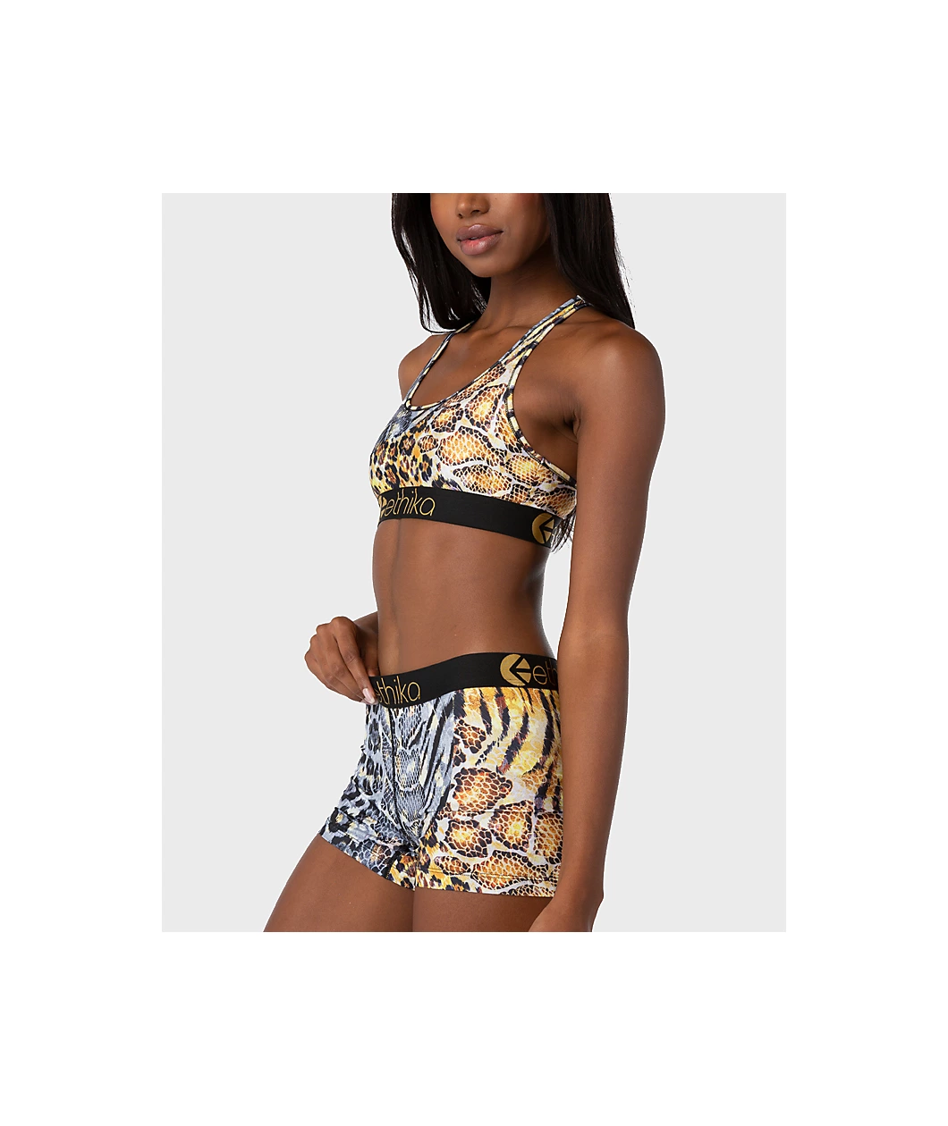 Ethika Golden Twist Boyshort Underwear 4 Ethika Golden Twist Boyshort Underwear - Image 4