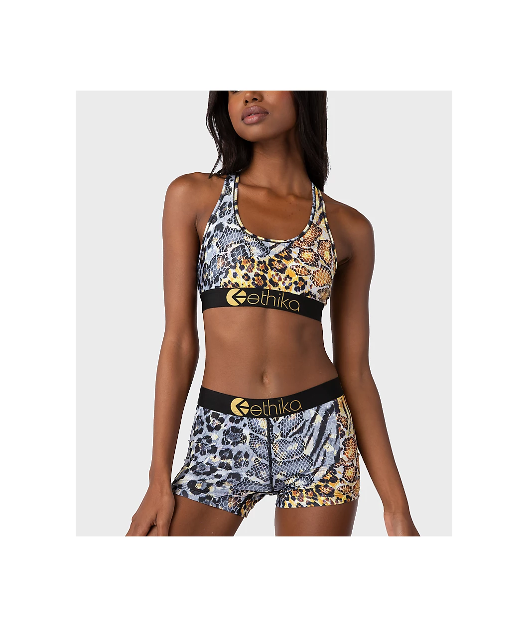 Ethika Golden Twist Boyshort Underwear 2 Ethika Golden Twist Boyshort Underwear - Image 2
