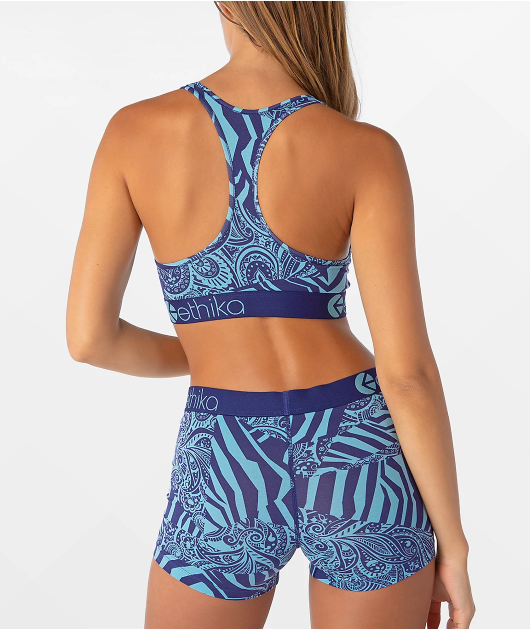 Ethika Paisley Gone Wild Boyshort Underwear 3 Ethika Paisley Gone Wild Boyshort Underwear - Image 3