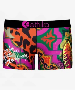 Ethika X French Montana Bomber Bronx Purple Boyshort Underwear