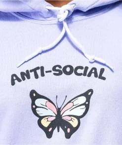 JV By Jac Vanek Anti-Social Purple Hoodie -Swimwear Store JV by Jac Vanek Anti Social Purple Hoodie 326238 alt1 US