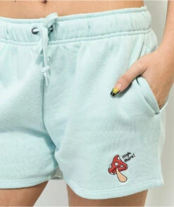 JV By Jac Vanek High There Blue Sweat Shorts -Swimwear Store JV by Jac Vanek High There Blue Sweat Shorts 355449 alt1 US