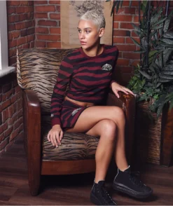 Lurking Class By Sketchy Tank Terror Eyes Red & Black Skirt -Swimwear Store Lurking Class By Sketchy Tank Terror Eyes Red Black Skirt 363925 alt6 US