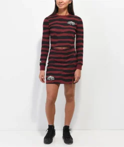 Lurking Class By Sketchy Tank Terror Eyes Red & Black Skirt -Swimwear Store Lurking Class By Sketchy Tank Terror Eyes Red Black Skirt 363925 alt8 US