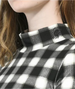 Lurking Class By Sketchy Tank Black & White Plaid Tie Dress -Swimwear Store Lurking Class by Sketchy Tank Black White Plaid Tie Dress 358053 alt1 US