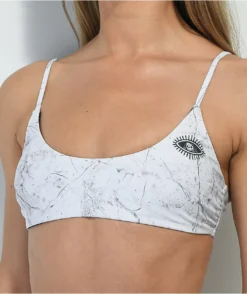 Lurking Class By Sketchy Tank Marble White Bralette Bikini Top 6 Lurking Class By Sketchy Tank Marble White Bralette Bikini Top -Swimwear Store Lurking Class by Sketchy Tank Marble White Bralette Bikini Top 353181 alt1 US