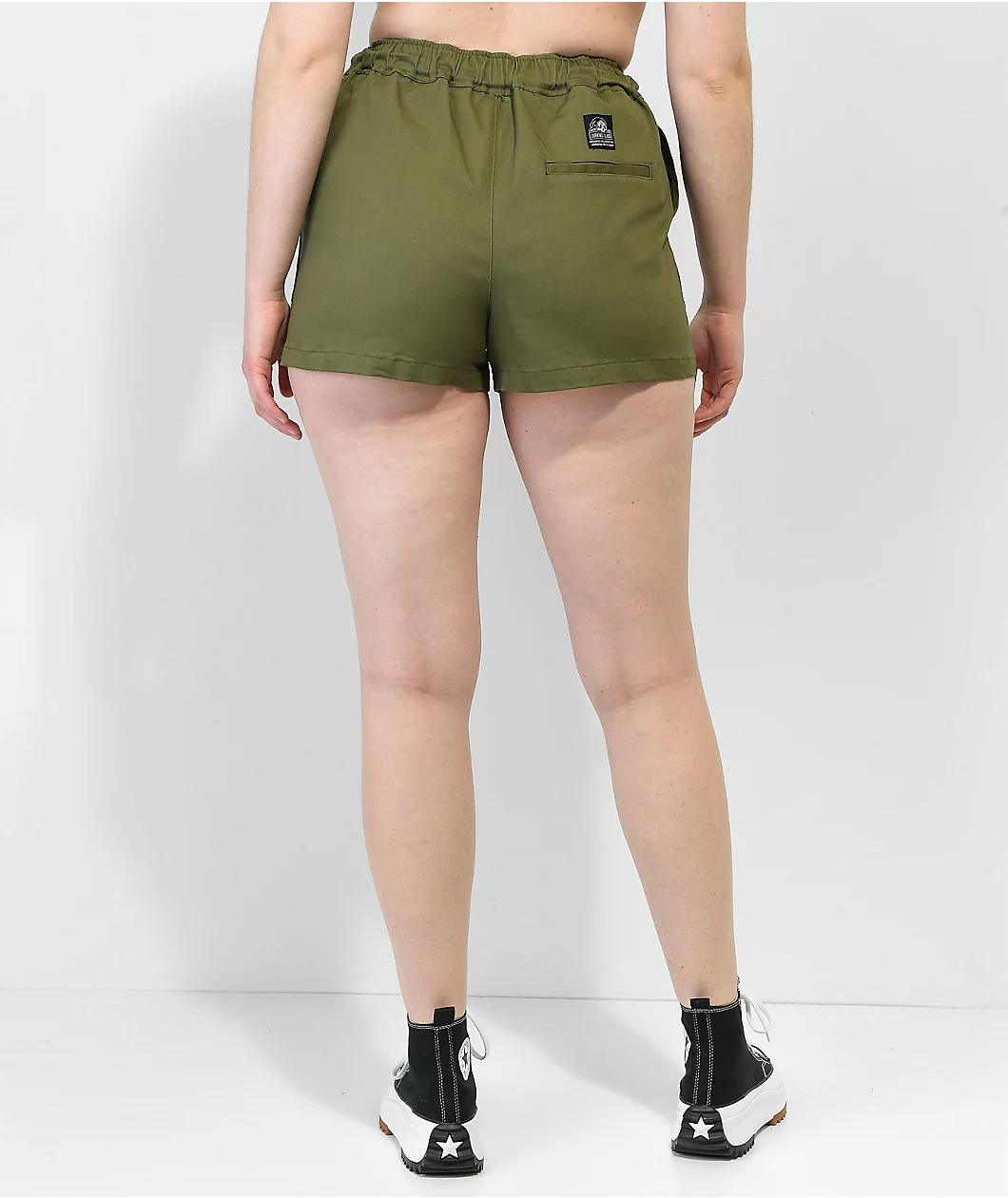 Lurking Class By Sketchy Tank Spiderweb Green Shorts 6 Lurking Class By Sketchy Tank Spiderweb Green Shorts - Image 6