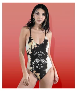 Lurking Class By Sketchy Tank Times Bleach One Piece Swimsuit -Swimwear Store Lurking Class by Sketchy Tank Times Bleach One Piece Swimsuit 353143 alt4 US