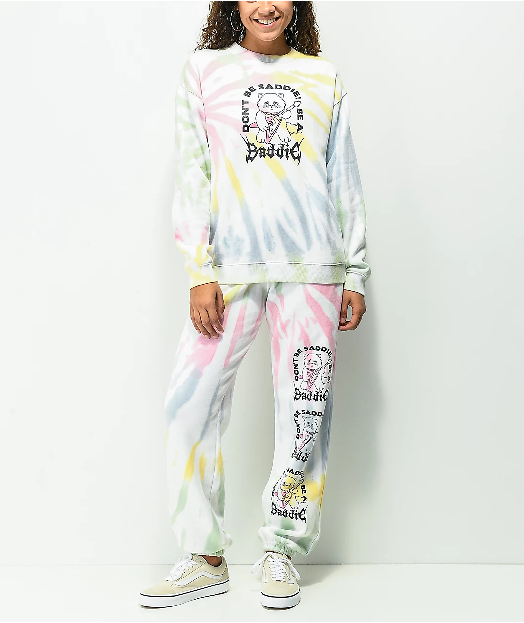 NGOrder Saddie Baddie Multicolor Tie Dye Sweatpants 5 NGOrder Saddie Baddie Multicolor Tie Dye Sweatpants - Image 5