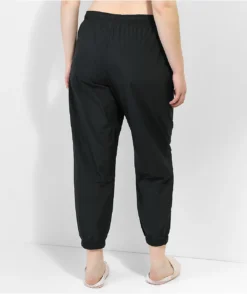 Nike Sportswear Essential Black Mid-Rise Pants -Swimwear Store Nike Sportswear Essential Black Mid Rise Pants 356206 alt6 US